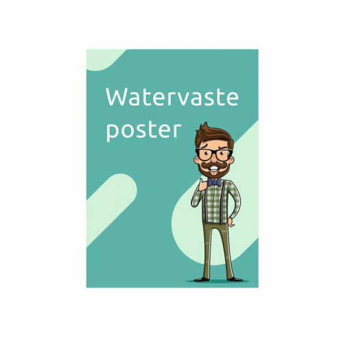 Waterbestendige affiches